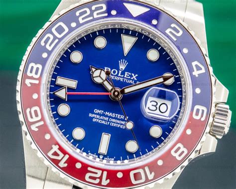 rolex gmt ii pepsi blue dial|rolex gmt pepsi bezel.